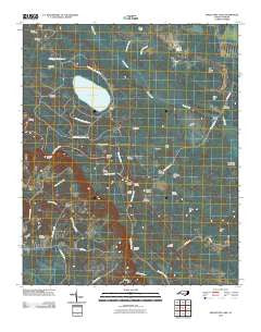 Singletary Lake North Carolina Historical topographic map, 1:24000 scale, 7.5 X 7.5 Minute, Year 2010