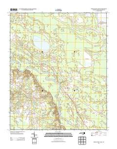 Singletary Lake North Carolina Historical topographic map, 1:24000 scale, 7.5 X 7.5 Minute, Year 2013