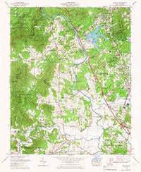 Skyland North Carolina Historical topographic map, 1:24000 scale, 7.5 X 7.5 Minute, Year 1965
