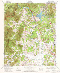 Skyland North Carolina Historical topographic map, 1:24000 scale, 7.5 X 7.5 Minute, Year 1965