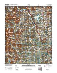 Skyland North Carolina Historical topographic map, 1:24000 scale, 7.5 X 7.5 Minute, Year 2011