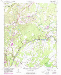 Slocomb North Carolina Historical topographic map, 1:24000 scale, 7.5 X 7.5 Minute, Year 1948