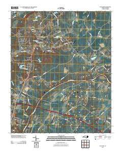 Slocomb North Carolina Historical topographic map, 1:24000 scale, 7.5 X 7.5 Minute, Year 2010