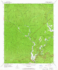 Smokemont North Carolina Historical topographic map, 1:24000 scale, 7.5 X 7.5 Minute, Year 1964