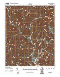 Smokemont North Carolina Historical topographic map, 1:24000 scale, 7.5 X 7.5 Minute, Year 2010