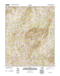 Snow Camp North Carolina Historical topographic map, 1:24000 scale, 7.5 X 7.5 Minute, Year 2013
