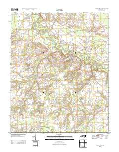 Snow Hill North Carolina Historical topographic map, 1:24000 scale, 7.5 X 7.5 Minute, Year 2013