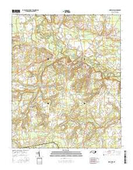 Snow Hill North Carolina Current topographic map, 1:24000 scale, 7.5 X 7.5 Minute, Year 2016