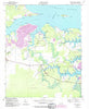 South Creek North Carolina Historical topographic map, 1:24000 scale, 7.5 X 7.5 Minute, Year 1950