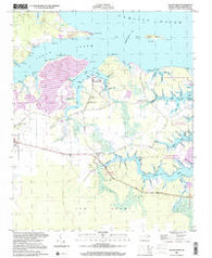 South Creek North Carolina Historical topographic map, 1:24000 scale, 7.5 X 7.5 Minute, Year 2000