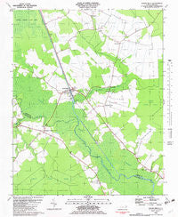South Mills North Carolina Historical topographic map, 1:24000 scale, 7.5 X 7.5 Minute, Year 1982