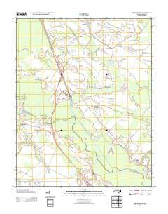 South Mills North Carolina Historical topographic map, 1:24000 scale, 7.5 X 7.5 Minute, Year 2013