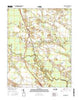 South Mills North Carolina Current topographic map, 1:24000 scale, 7.5 X 7.5 Minute, Year 2016