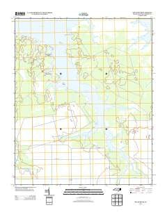 South River North Carolina Historical topographic map, 1:24000 scale, 7.5 X 7.5 Minute, Year 2013