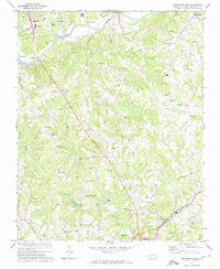 Southeast Eden North Carolina Historical topographic map, 1:24000 scale, 7.5 X 7.5 Minute, Year 1971