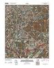 Southeast Durham North Carolina Historical topographic map, 1:24000 scale, 7.5 X 7.5 Minute, Year 2010