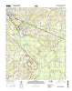 Southeast Lumberton North Carolina Current topographic map, 1:24000 scale, 7.5 X 7.5 Minute, Year 2016