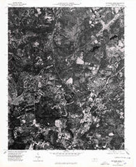 Southern Pines North Carolina Historical topographic map, 1:24000 scale, 7.5 X 7.5 Minute, Year 1976