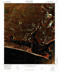 Southport North Carolina Historical topographic map, 1:24000 scale, 7.5 X 7.5 Minute, Year 1980