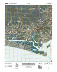 Southport North Carolina Historical topographic map, 1:24000 scale, 7.5 X 7.5 Minute, Year 2010