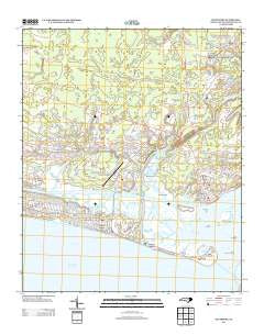 Southport North Carolina Historical topographic map, 1:24000 scale, 7.5 X 7.5 Minute, Year 2013