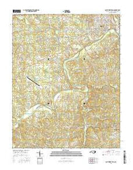 Southwest Eden North Carolina Current topographic map, 1:24000 scale, 7.5 X 7.5 Minute, Year 2016