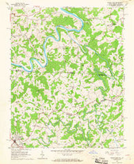 Sparta East North Carolina Historical topographic map, 1:24000 scale, 7.5 X 7.5 Minute, Year 1966