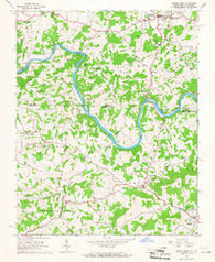 Sparta West North Carolina Historical topographic map, 1:24000 scale, 7.5 X 7.5 Minute, Year 1966