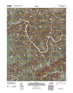 Sparta West North Carolina Historical topographic map, 1:24000 scale, 7.5 X 7.5 Minute, Year 2011