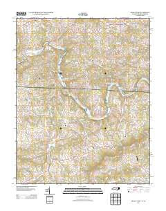 Sparta West North Carolina Historical topographic map, 1:24000 scale, 7.5 X 7.5 Minute, Year 2013