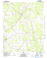 Speed North Carolina Historical topographic map, 1:24000 scale, 7.5 X 7.5 Minute, Year 1981