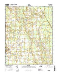 Speed North Carolina Current topographic map, 1:24000 scale, 7.5 X 7.5 Minute, Year 2016