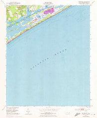 Spicer Bay North Carolina Historical topographic map, 1:24000 scale, 7.5 X 7.5 Minute, Year 1952