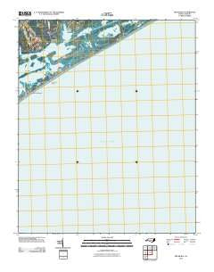 Spicer Bay North Carolina Historical topographic map, 1:24000 scale, 7.5 X 7.5 Minute, Year 2010
