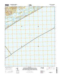 Spicer Bay North Carolina Current topographic map, 1:24000 scale, 7.5 X 7.5 Minute, Year 2016