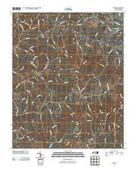 Spies North Carolina Historical topographic map, 1:24000 scale, 7.5 X 7.5 Minute, Year 2010