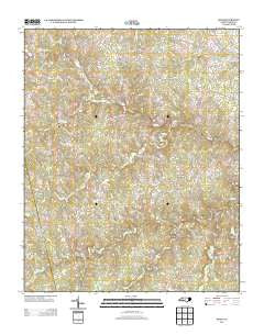 Spies North Carolina Historical topographic map, 1:24000 scale, 7.5 X 7.5 Minute, Year 2013