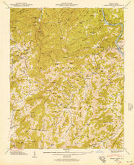 Spring Creek North Carolina Historical topographic map, 1:24000 scale, 7.5 X 7.5 Minute, Year 1946