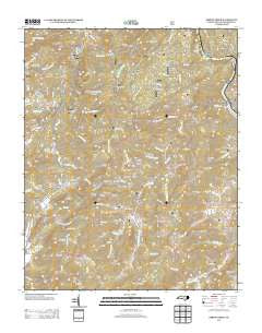 Spring Creek North Carolina Historical topographic map, 1:24000 scale, 7.5 X 7.5 Minute, Year 2013