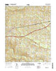 Spring Hope North Carolina Current topographic map, 1:24000 scale, 7.5 X 7.5 Minute, Year 2016