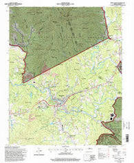 Spruce Pine North Carolina Historical topographic map, 1:24000 scale, 7.5 X 7.5 Minute, Year 1994
