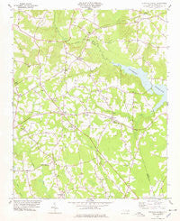 Stancils Chapel North Carolina Historical topographic map, 1:24000 scale, 7.5 X 7.5 Minute, Year 1978