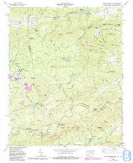 Standingstone Mtn. South Carolina Historical topographic map, 1:24000 scale, 7.5 X 7.5 Minute, Year 1965