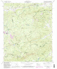 Standingstone Mtn. South Carolina Historical topographic map, 1:24000 scale, 7.5 X 7.5 Minute, Year 1965