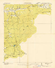 Standingstone Mtn. South Carolina Historical topographic map, 1:24000 scale, 7.5 X 7.5 Minute, Year 1935