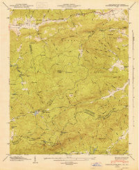 Standingstone Mtn. South Carolina Historical topographic map, 1:24000 scale, 7.5 X 7.5 Minute, Year 1946