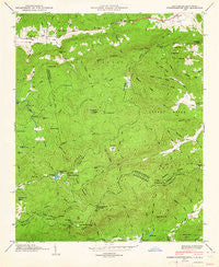 Standingstone Mtn. South Carolina Historical topographic map, 1:24000 scale, 7.5 X 7.5 Minute, Year 1946