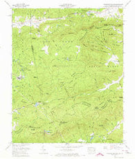 Standingstone Mtn. South Carolina Historical topographic map, 1:24000 scale, 7.5 X 7.5 Minute, Year 1965