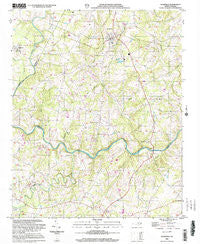 Stanfield North Carolina Historical topographic map, 1:24000 scale, 7.5 X 7.5 Minute, Year 2002