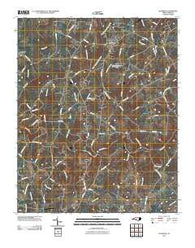 Stanfield North Carolina Historical topographic map, 1:24000 scale, 7.5 X 7.5 Minute, Year 2010
